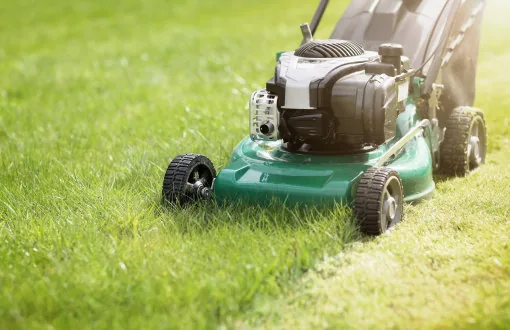 Central Iowa Lawn team providing professional lawn care service in Urbandale Iowa
